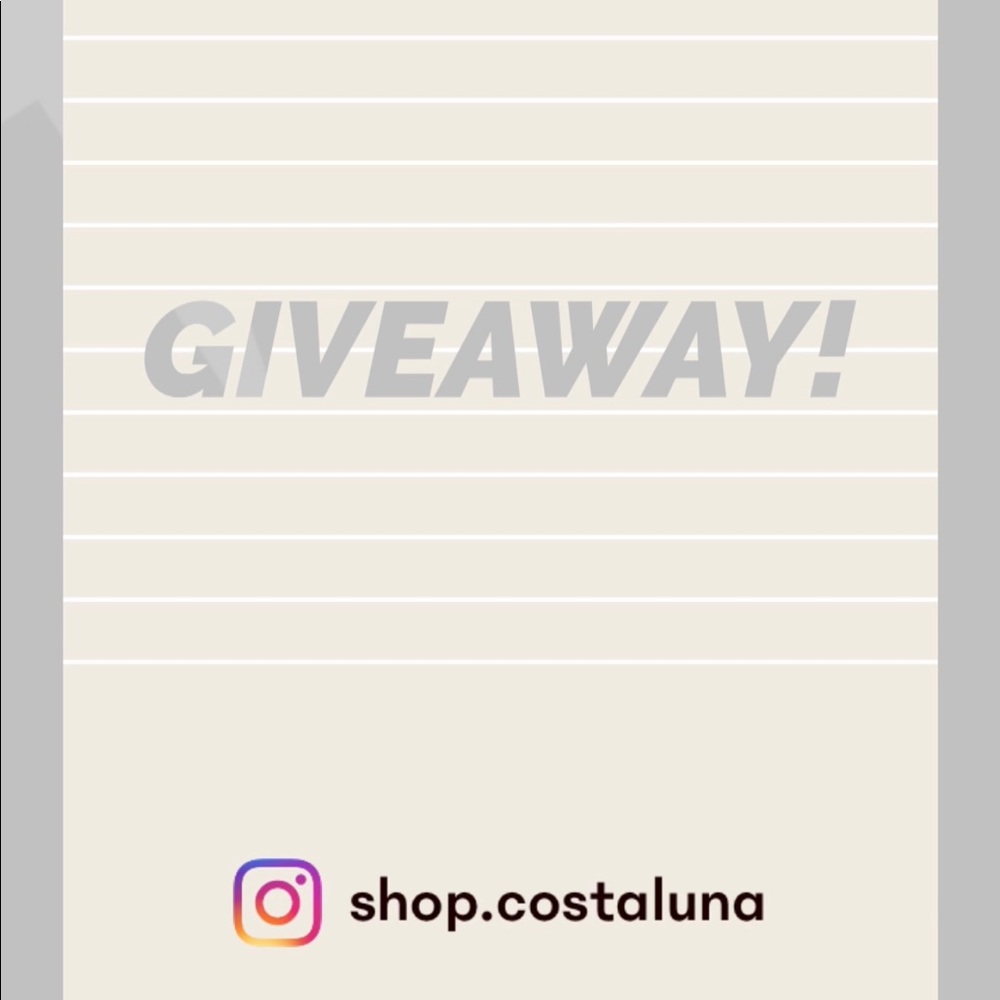 GIVEAWAY!